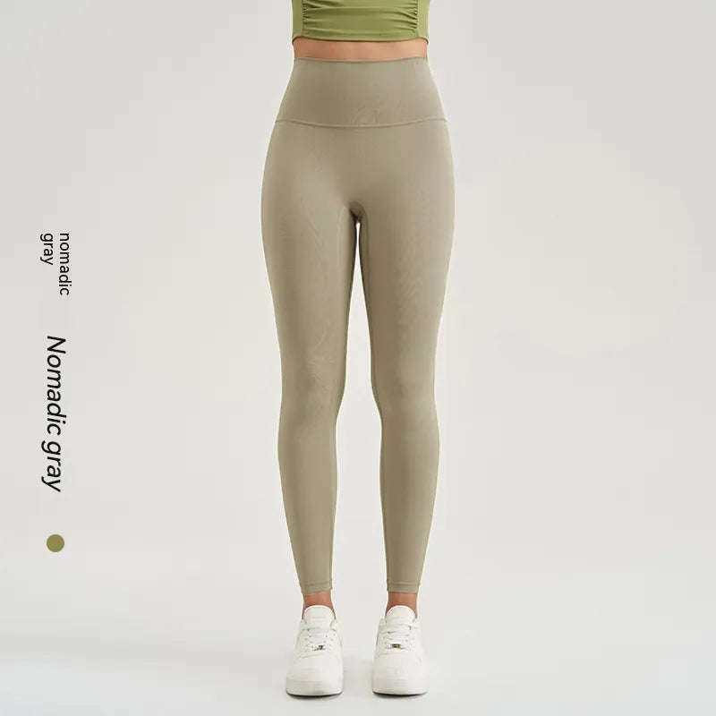 Plus Size High-Waist Fitness Leggings – Moisture-Wicking Workout Tights
