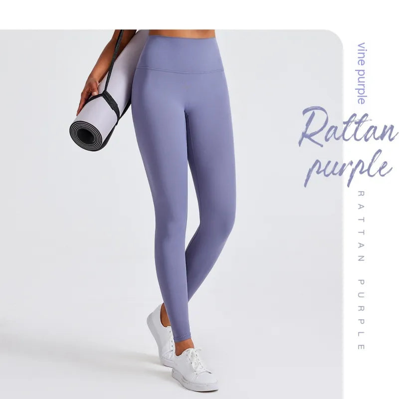 Plus Size High-Waist Fitness Leggings – Moisture-Wicking Workout Tights
