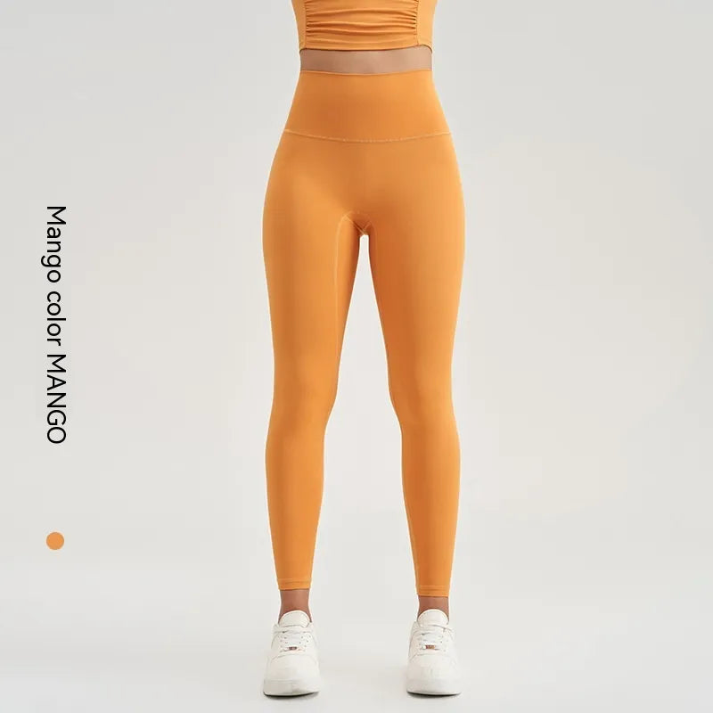 Plus Size High-Waist Fitness Leggings – Moisture-Wicking Workout Tights