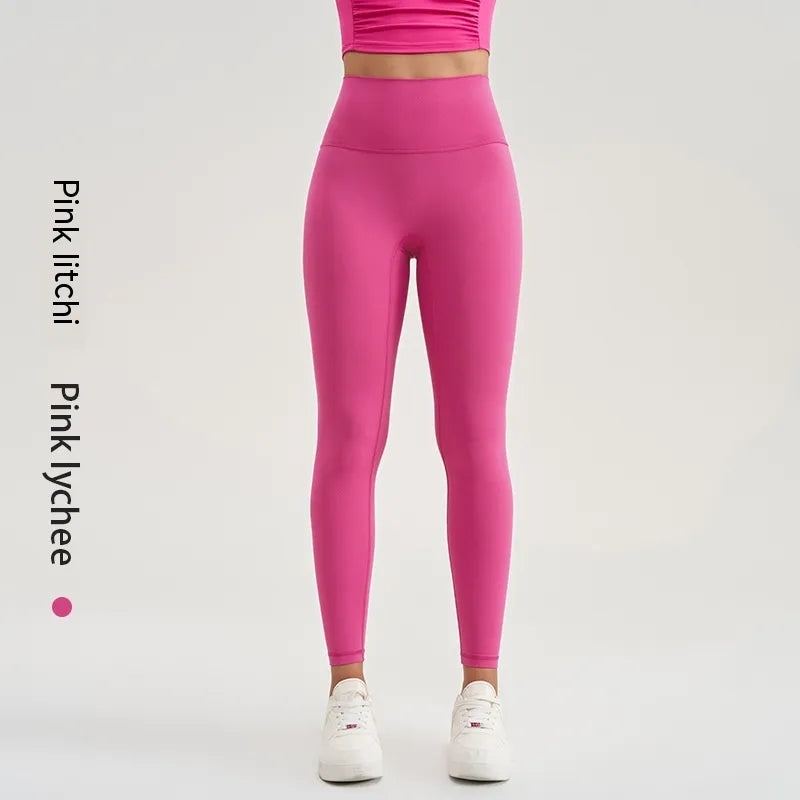 Plus Size High-Waist Fitness Leggings – Moisture-Wicking Workout Tights