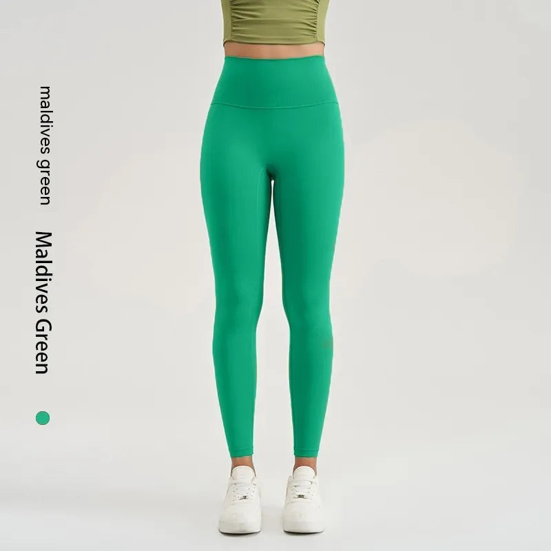 Plus Size High-Waist Fitness Leggings – Moisture-Wicking Workout Tights