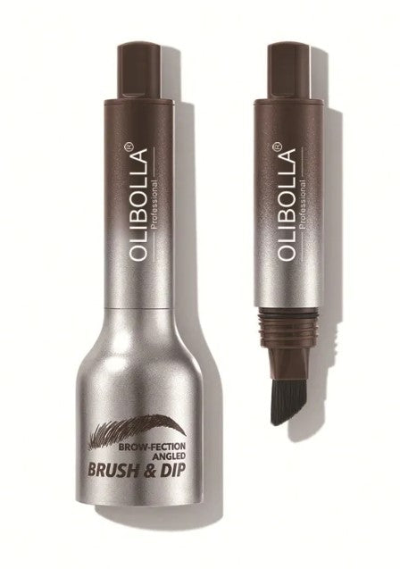 Microblading Eyebrow Pencil with Big Brush – Smudge-Proof Natural Brow Filler