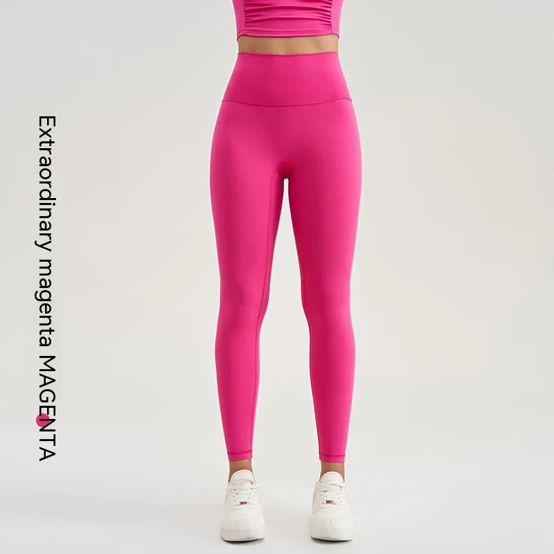 Plus Size High-Waist Fitness Leggings – Moisture-Wicking Workout Tights