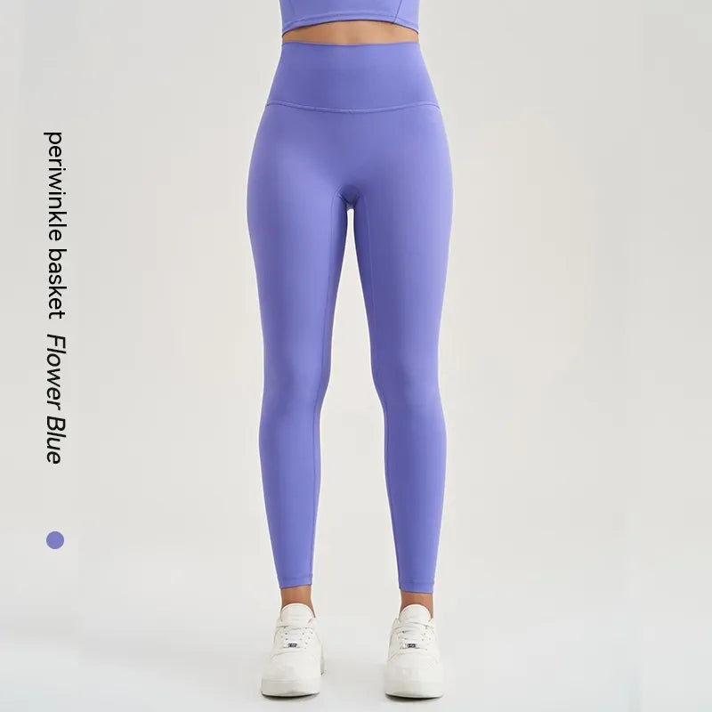 Plus Size High-Waist Fitness Leggings – Moisture-Wicking Workout Tights