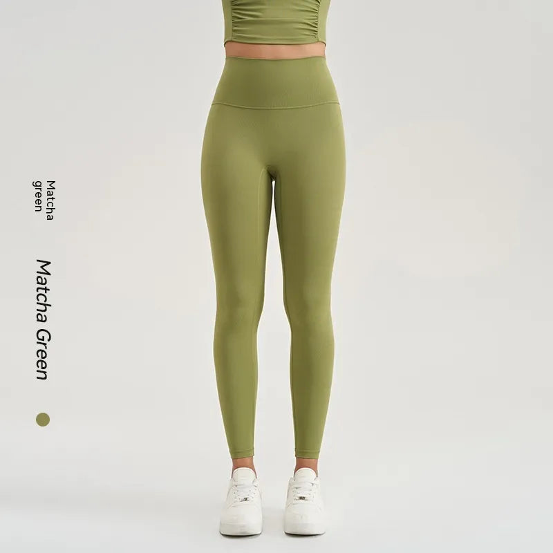 Plus Size High-Waist Fitness Leggings – Moisture-Wicking Workout Tights