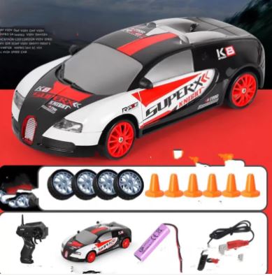 2.4G 4WD RC Drift Car – GTR AE86 Remote Control Toy for Kids & Adults