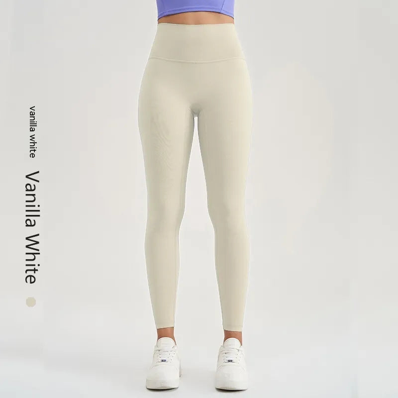 Plus Size High-Waist Fitness Leggings – Moisture-Wicking Workout Tights
